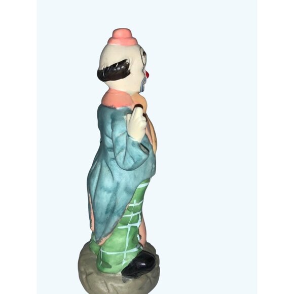 Vintage Armark Porcelain Clown Figurine Hand-Painted Finish 7.75 Inches - Picture 5 of 7
